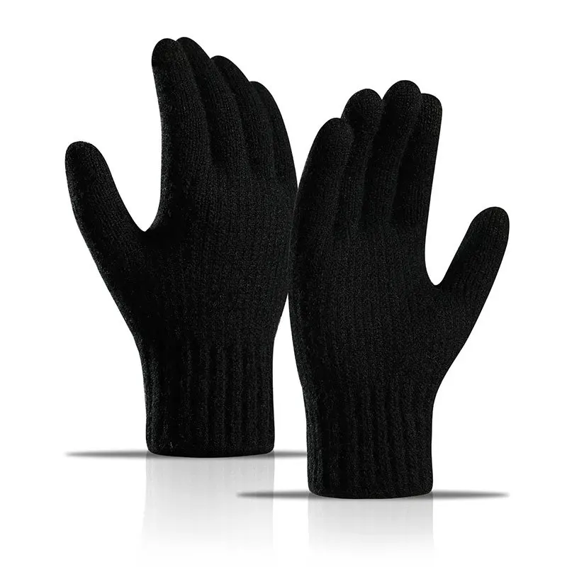Wool Glove Lined - Luvas masculinas de lã de alpaca