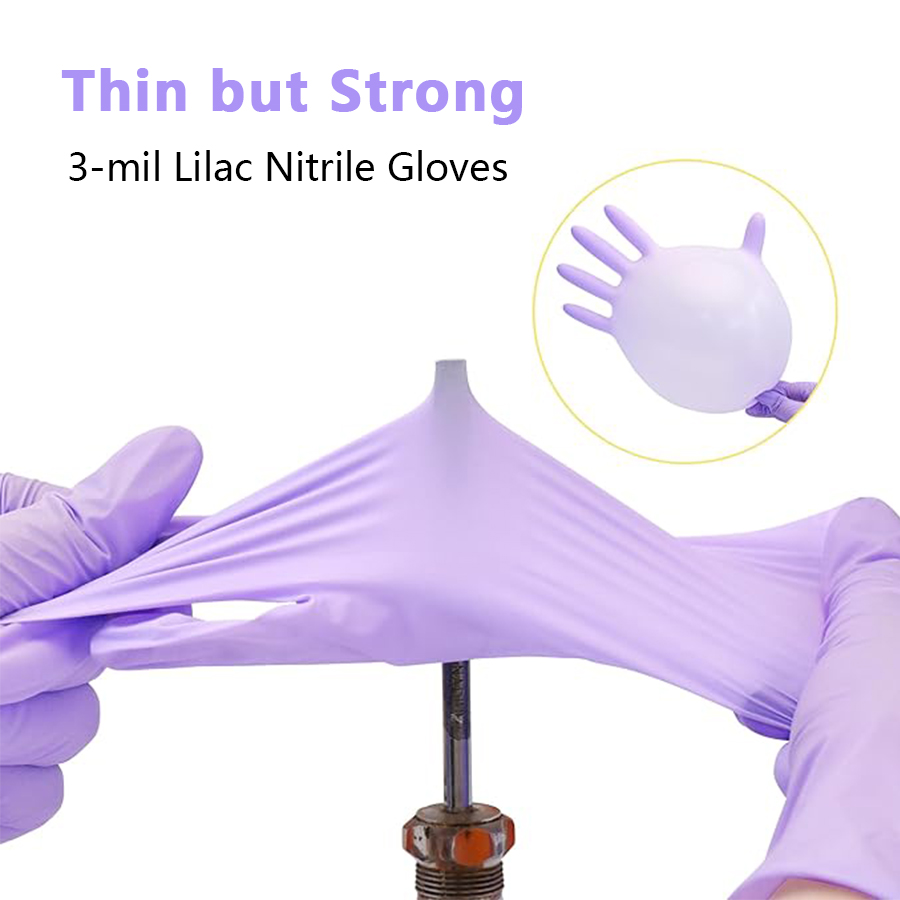 Luvas descartáveis de limpeza  - Exam Glove Nitrile avaliação e preço