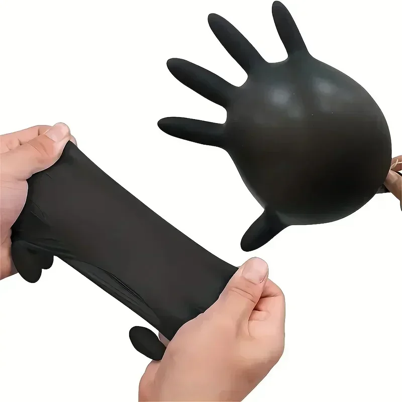 Luvas pretas de lavagem xl, ut - Latex Disposable Glove avaliação e preço