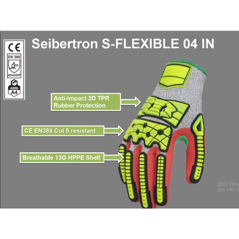 Luvas de alta resistência a im - Work Glove Impact avaliação e preço