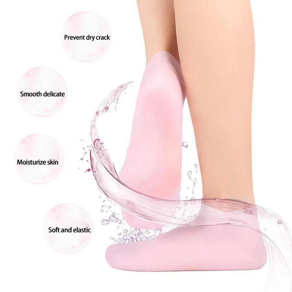 1 par de meias de silicone par - Latex Disposable Glove avaliação e preço